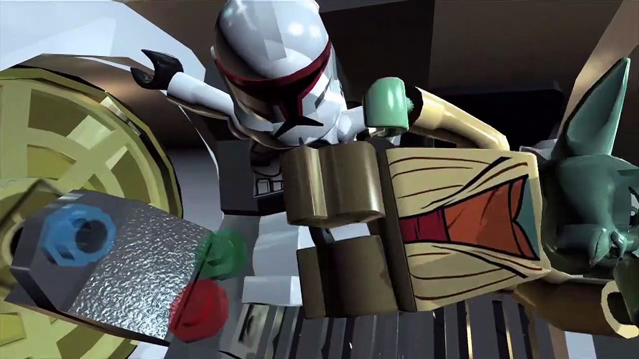 LEGO Star Wars III: The Clone Wars Yoda Backstroke