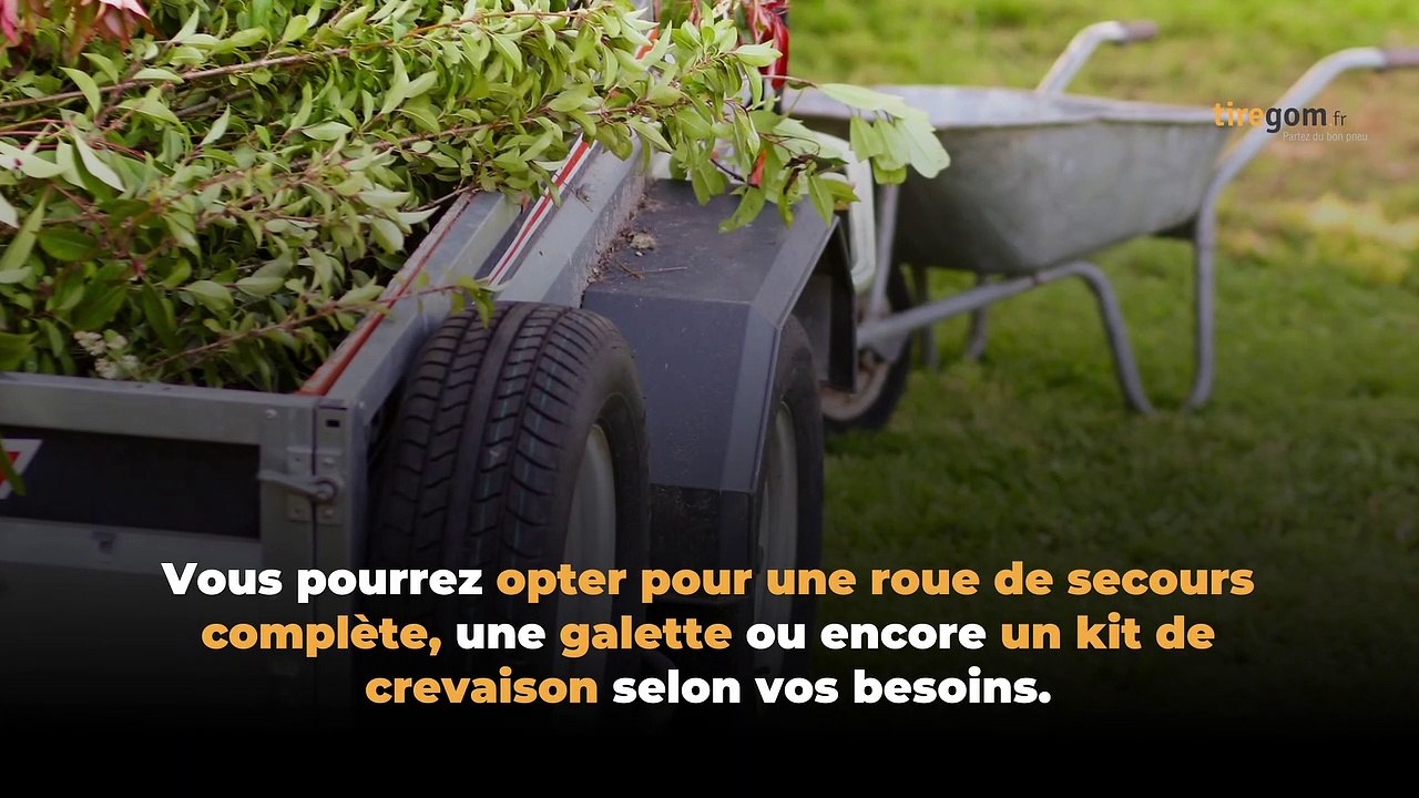Roue de secours remorque et support : où l'acheter ?