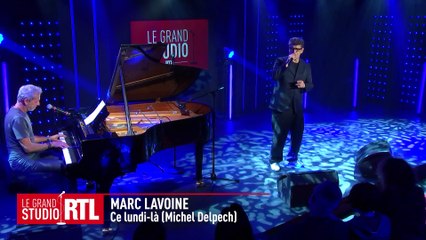Marc Lavoine interprète "Ce lundi-là" dans "Le Grand Studio RTL"
