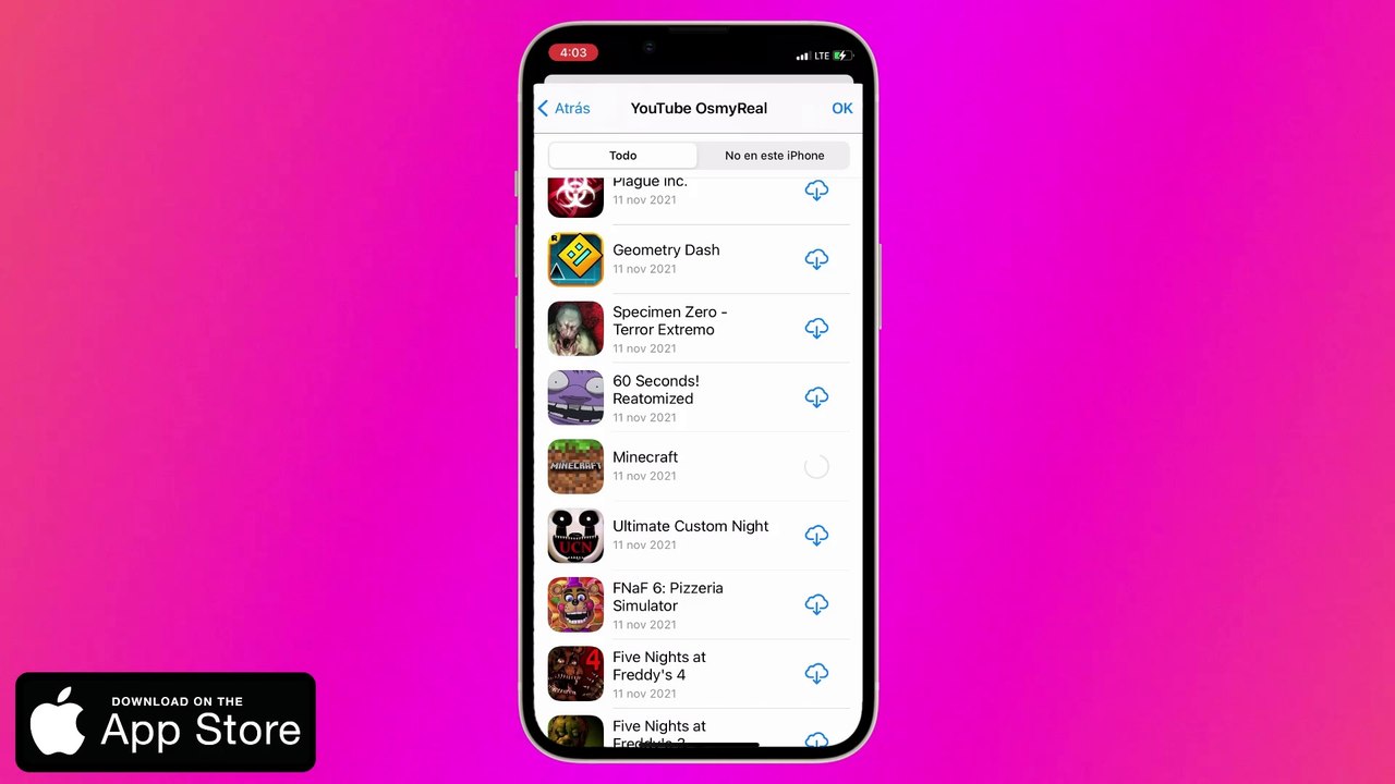 Como Descargar Minecraft GRATIS Actualizado en iPhone, iPad (iOS)  OsmyReal 2022