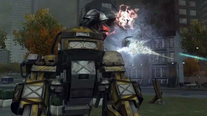 Earth Defense Force: Insect Armageddon Mech Gameplay