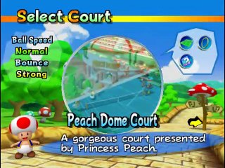 Mario Power Tennis online multiplayer - ngc
