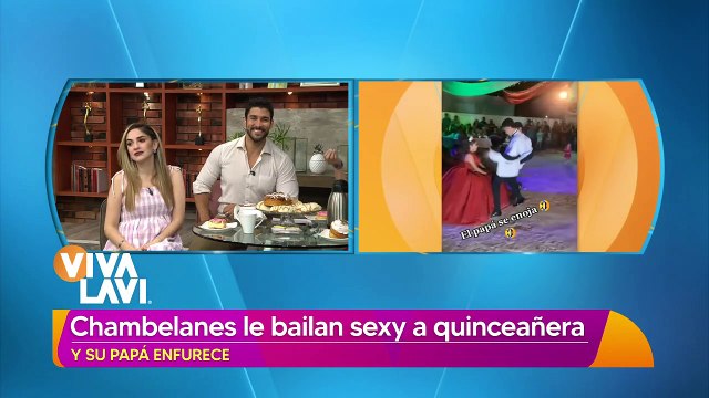 Papá enfurece en quinceaños de su hija tras baile erótico de chambelan