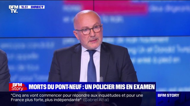 Morts sur le Pont-Neuf: le profil du policier mis en examen