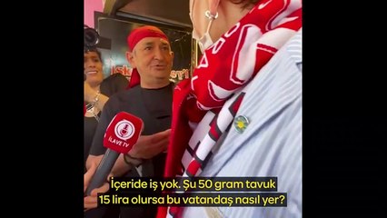 Akşener'in konuştuğu esnaf gözyaşlarını tutamadı: Emekli maaşım yetmiyor