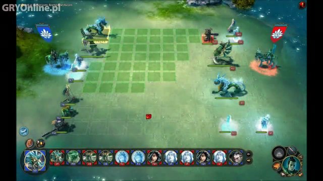 Might & Magic: Heroes VI Sanctuary Faction - fight - GOL