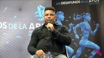 Ronaldo avanza cambios en el escudo en los Desayunos de la APDV