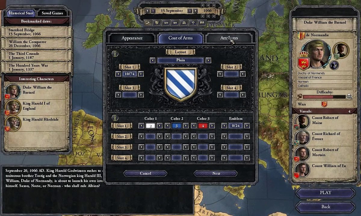 Crusader Kings II Ruler Designer DLC