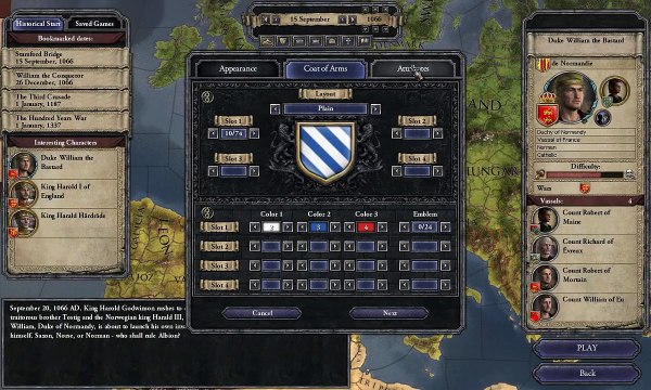 Crusader Kings II Ruler Designer DLC