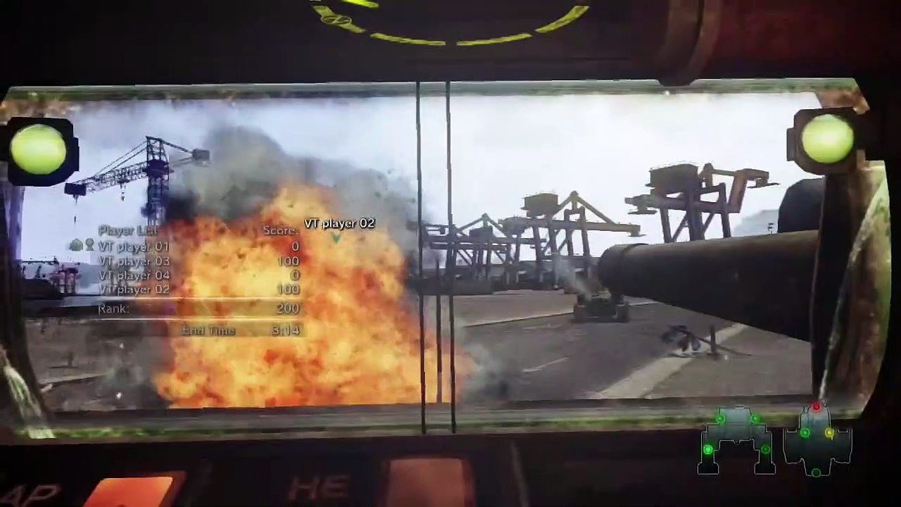 Steel Battalion: Heavy Armor Co-Op gameplay