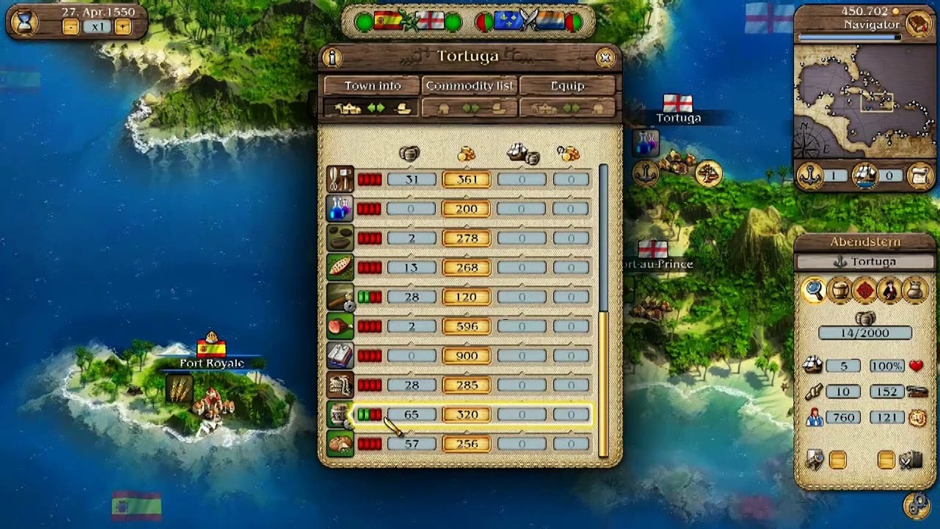 Port Royale 3: Pirates & Merchants tutorial #1 - video Dailymotion