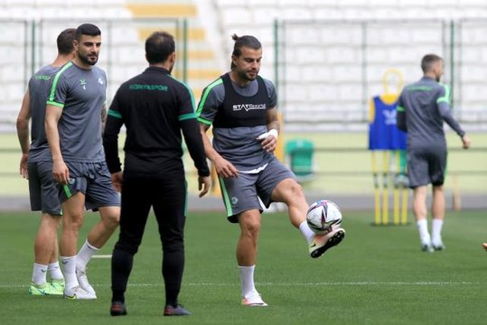 Konyaspor, Fatih Karagümrük maçının hazırlıklarını sürdürdü
