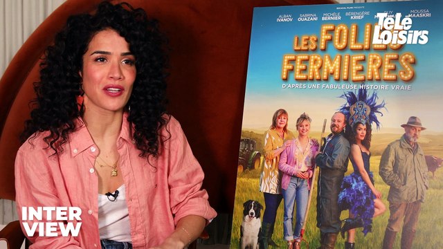 Sabrina Ouazani (Les folies fermières) : Apprendre le pole-dance, ça a été laborieux !