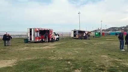 OM/Feyenoord. Une cinquantaine de supporters hollandais sont arrivés à la fan zone