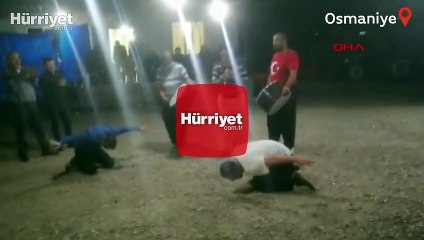 Düğünde zurnacının vurulma anı kamerada