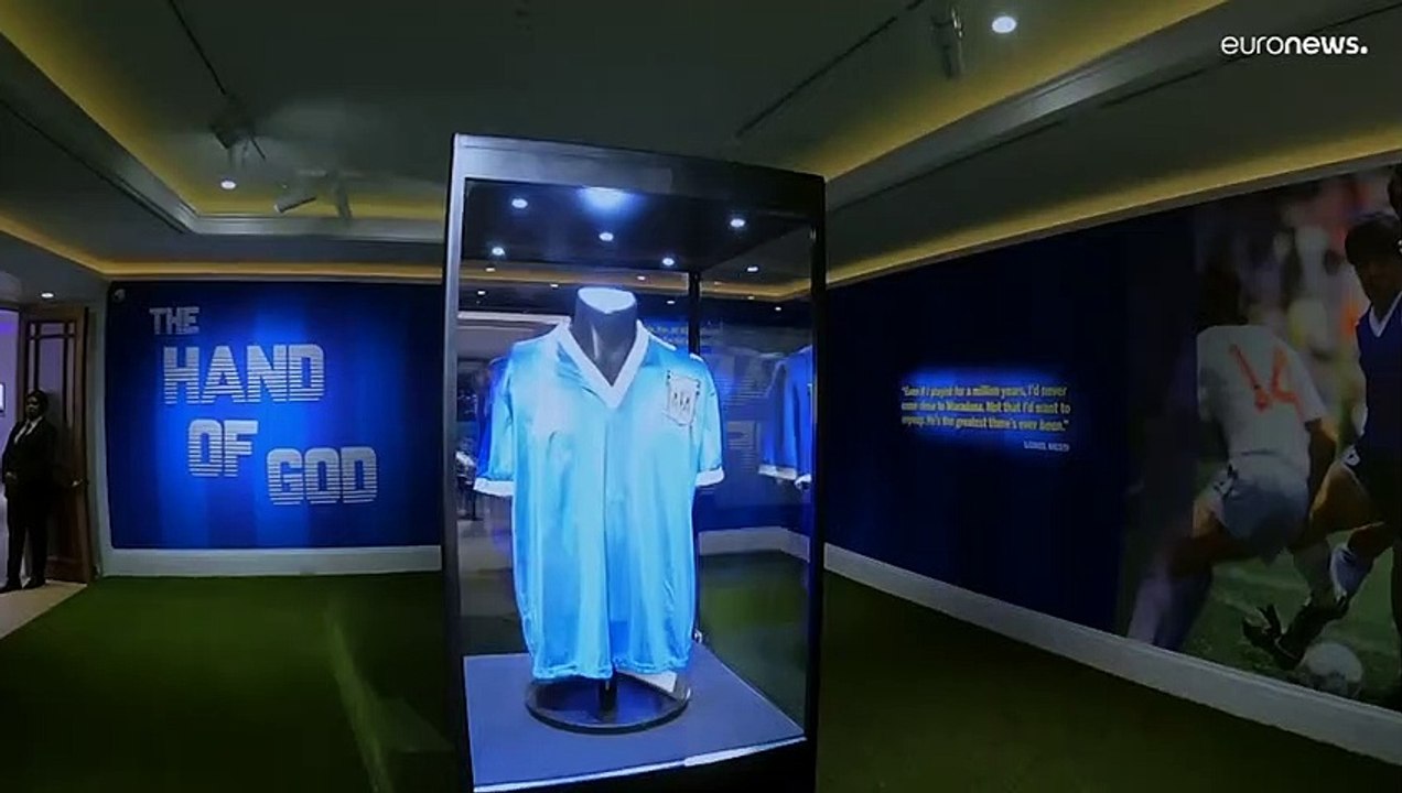 Auktion bei Sotheby's: Rekord-Preis für Maradona-Trikot von 1986