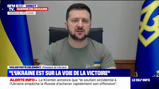 Volodymyr Zelensky: Nous préparons déjà un plan de restauration de l'Ukraine après la guerre