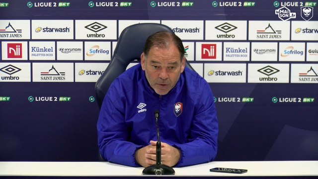 J37 Ligue 2 BKT : La conférence de presse avant SMCaen / Quevilly RM