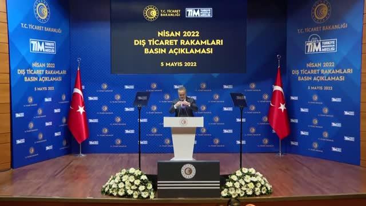 TİM Başkanı Gülle: "Nisanda birim ihracat değeri 1,44 dolara yükselirken, Türk lirası ile ihracat yüzde 55 arttı"