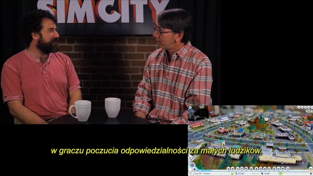 SimCity Oscar Quigley talks with Will Wright (PL)