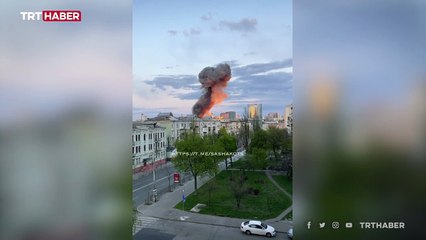 Download Video: Ukrayna'nın başkenti Kiev'de patlama sesleri duyuldu