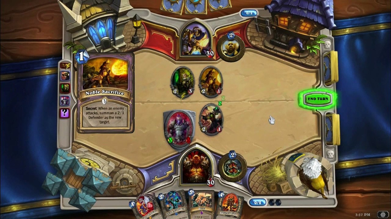 Hearthstone paladin vs warrior