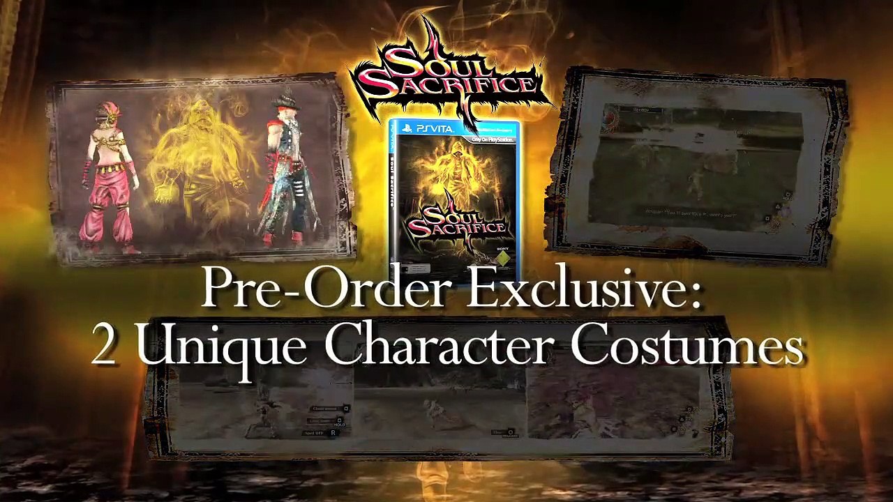 Soul Sacrifice preorder trailer