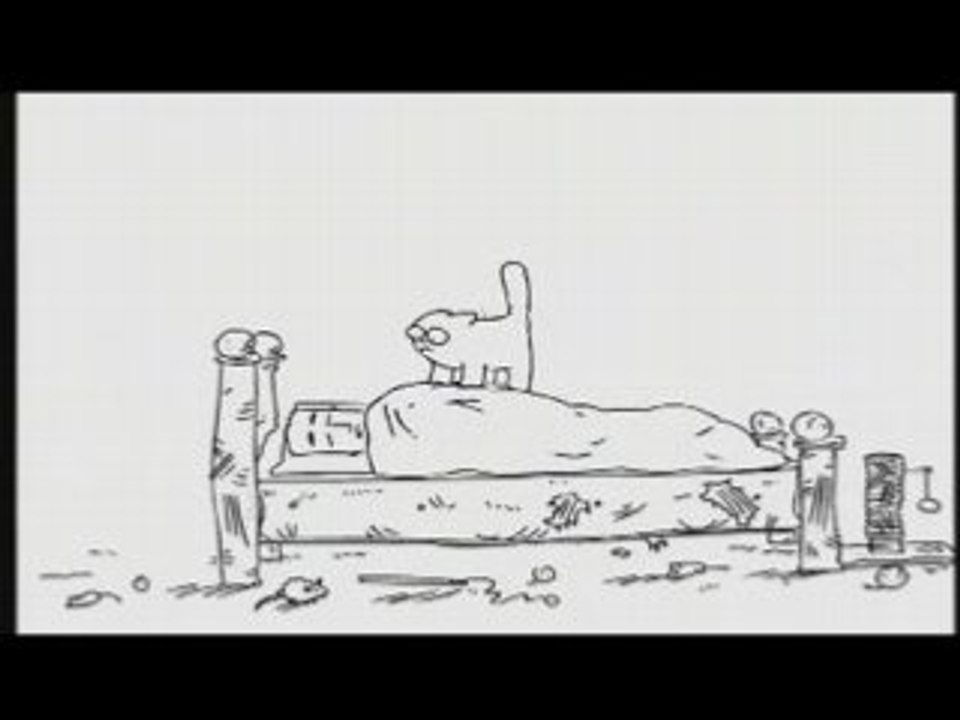 Cat awakening