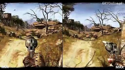 Call of Juarez: Gunslinger Graphics Comparison - PC