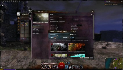 Guild Wars 2 custom pvp arenas