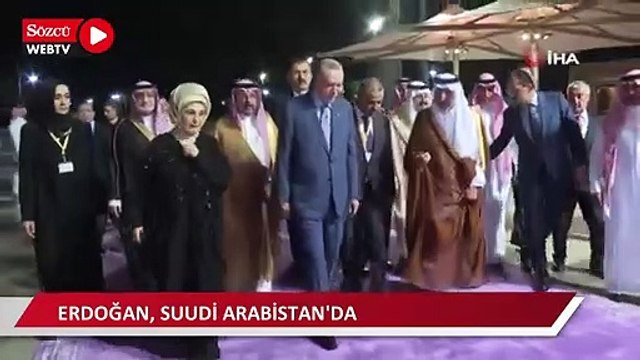 Cumhurbaşkanı Erdoğan, Suudi Arabistan'da