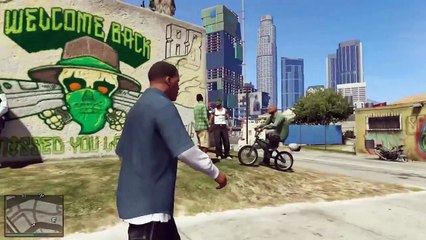 Grand Theft Auto V first gameplay (PL)