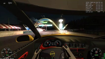 X Motor Racing night race