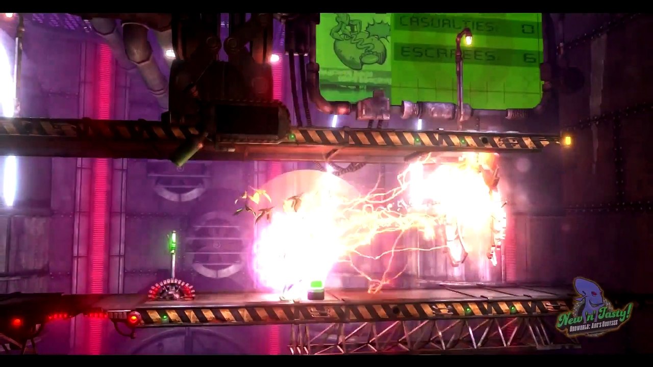 Oddworld: Abe's Oddysee New N' Tasty launch tra...