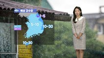 [날씨] 오늘 아침까지 전국 비...낮 동안 비교적 선선 / YTN