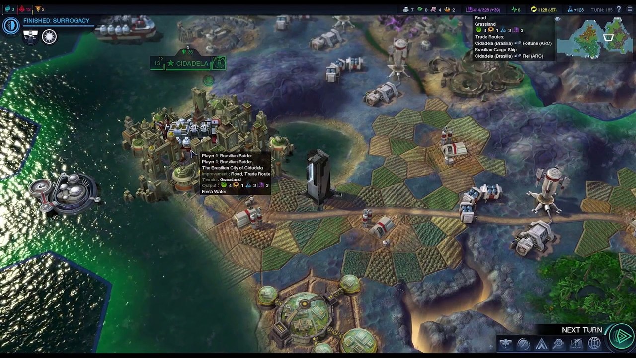 Sid Meier's Civilization: Beyond Earth gameplay - Master Control