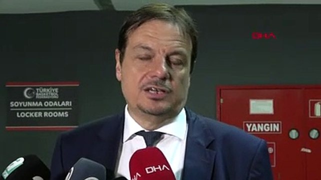 Ergin Ataman: Takımımla gurur duyuyorum