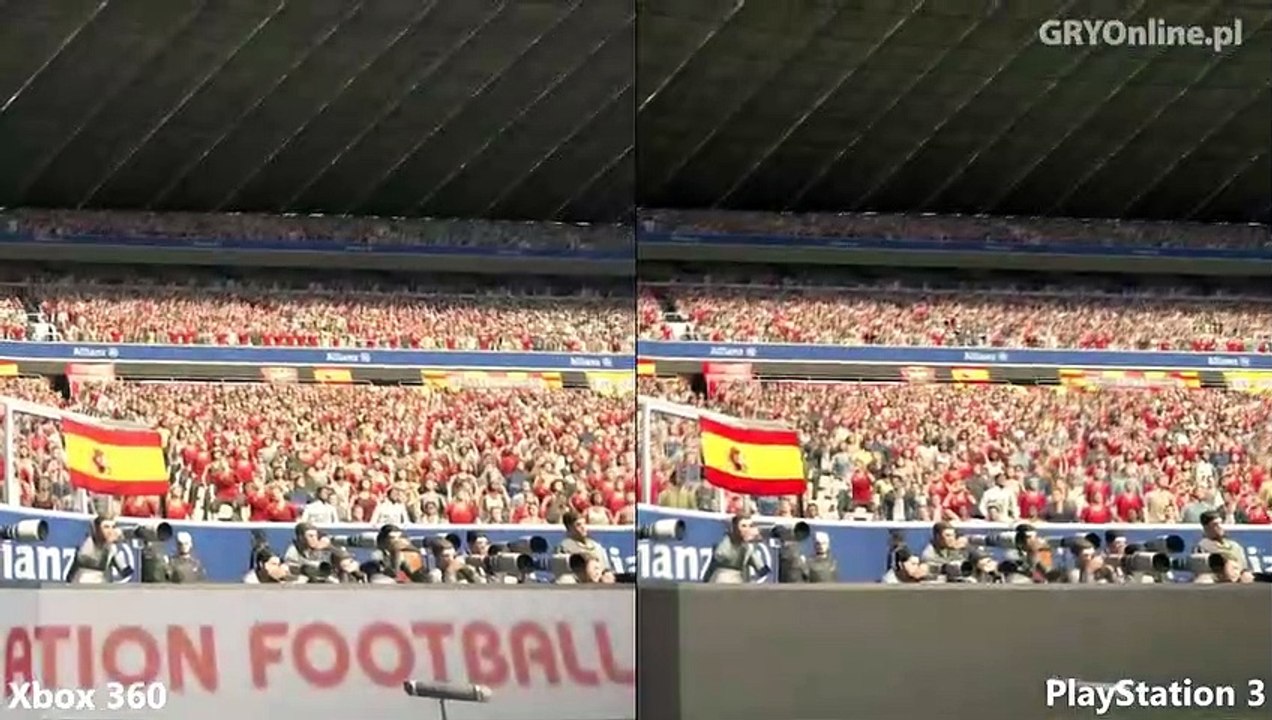 Pro Evolution Soccer 2014 Graphics comparison X...
