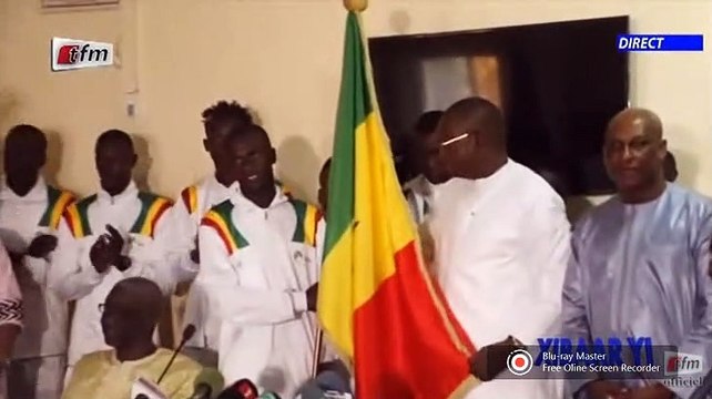 Coupe du monde des sourds muets / remise du Drapeau : Matar Ba adoube les Lions de la Téranga (Vidéo)