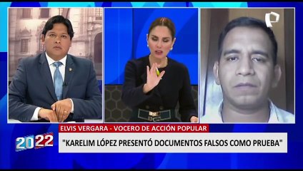 Ilich sobre Karelim: "Una delincuente miente, no presenta pruebas y genera este problema"