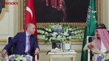 4 yıl aradan sonra bir ilk! Cumhurbaşkanı Erdoğan Suudi Arabistan'da