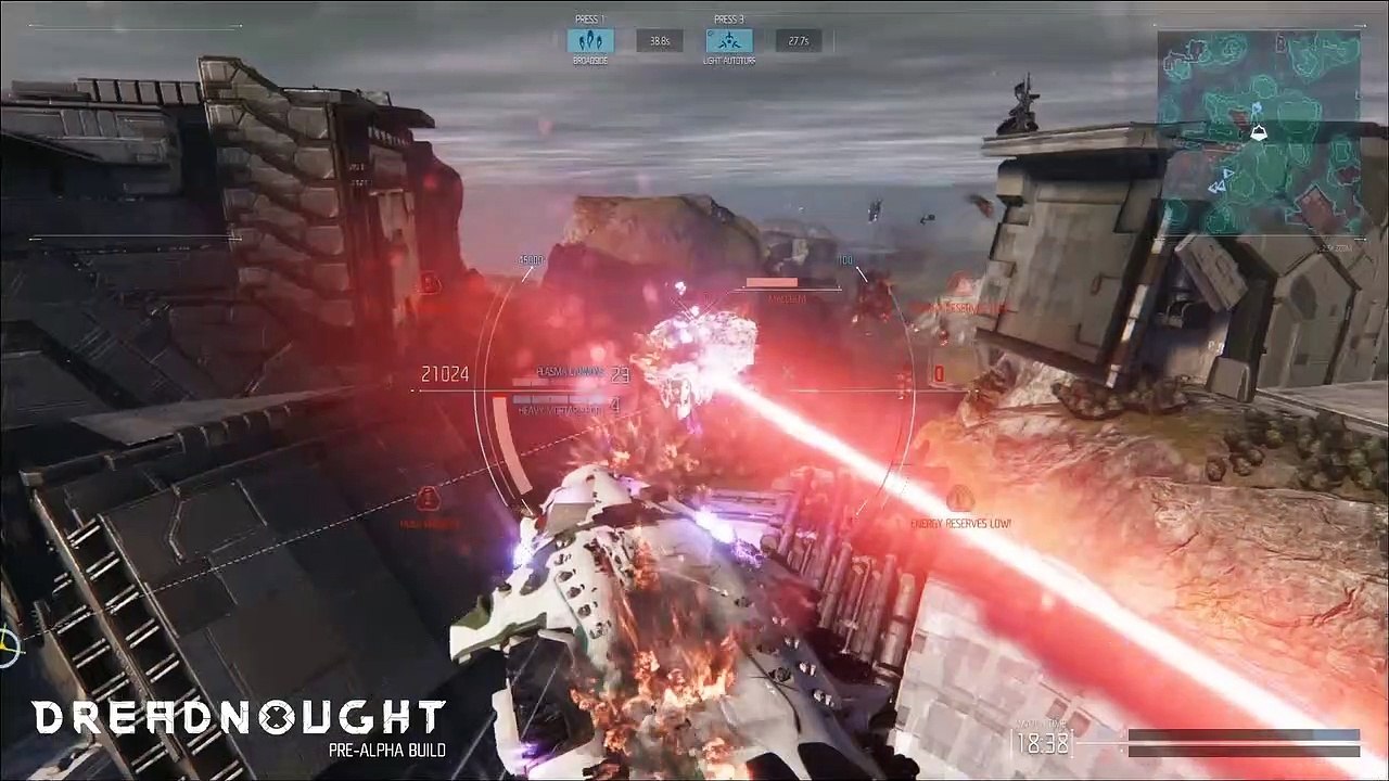 Dreadnought gameplay with dev commentary