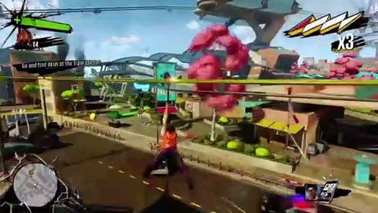 Sunset Overdrive gameplay