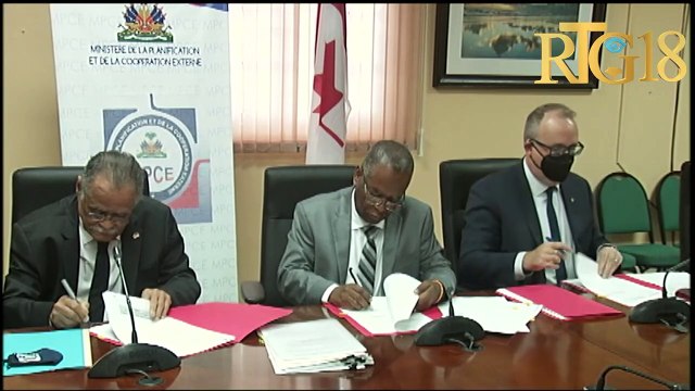 Gouvènman kanadyen an siyen 4 pwotokòl antant ak leta ayisyen sou sante, dwa seksyèl ak repwodiktif.