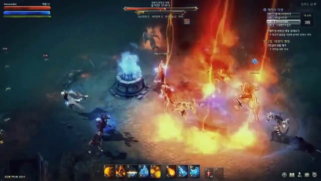 Lineage Eternal: Twilight Resistance gameplay