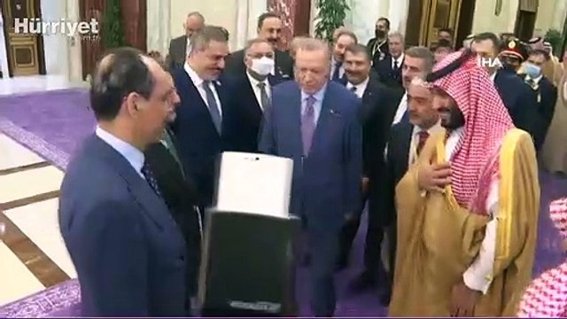 Cumhurbaşkanı Erdoğan, Suudi Arabistan Veliaht Prensi Muhammed bin Selman ile görüştü