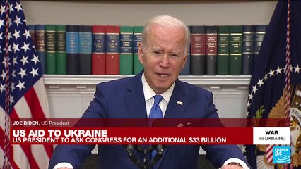 REPLAY - US aid to Ukraine: Biden says Russia should stop 'idle' threats of nuclear war