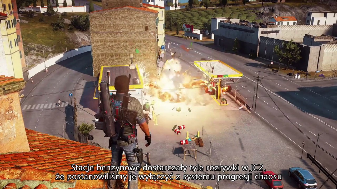 Just Cause 3 E3 2015 - gameplay (PL)