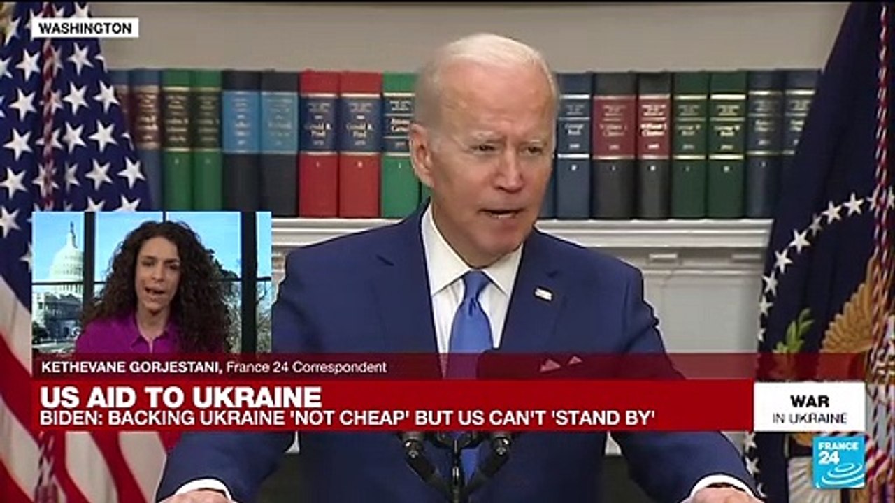 Biden seeks $33 billion for Ukraine, a massive jump in funding