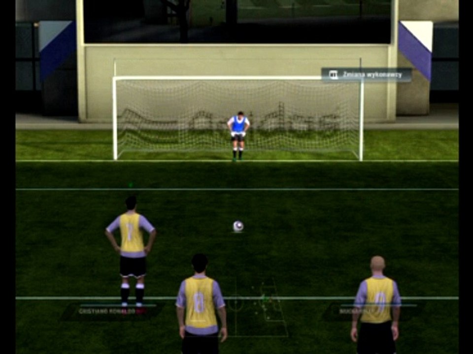 FIFA 11 How will he take a penalty kick?  A Pan...